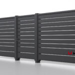 Планкен для забора 190 mm RAL 9005 – покрытие матовое, толщина 0,45 мм в Ставрополе  | фото 5
