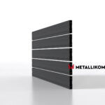 Планкен для забора ранчо 120 mm RAL 7024 – покрытие матовое, толщина 0,45 мм в Ставрополе  | фото 3
