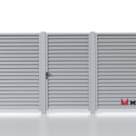 Ламели для забора жалюзи Premium U RAL 7004 – покрытие порошковое, толщина 0,45 мм в Ставрополе  | фото 5