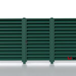 Ламели для забора жалюзи Royal Z RAL 6005 двустороннее покрытие порошковое, толщина 0,45 мм в Ставрополе  | фото 7